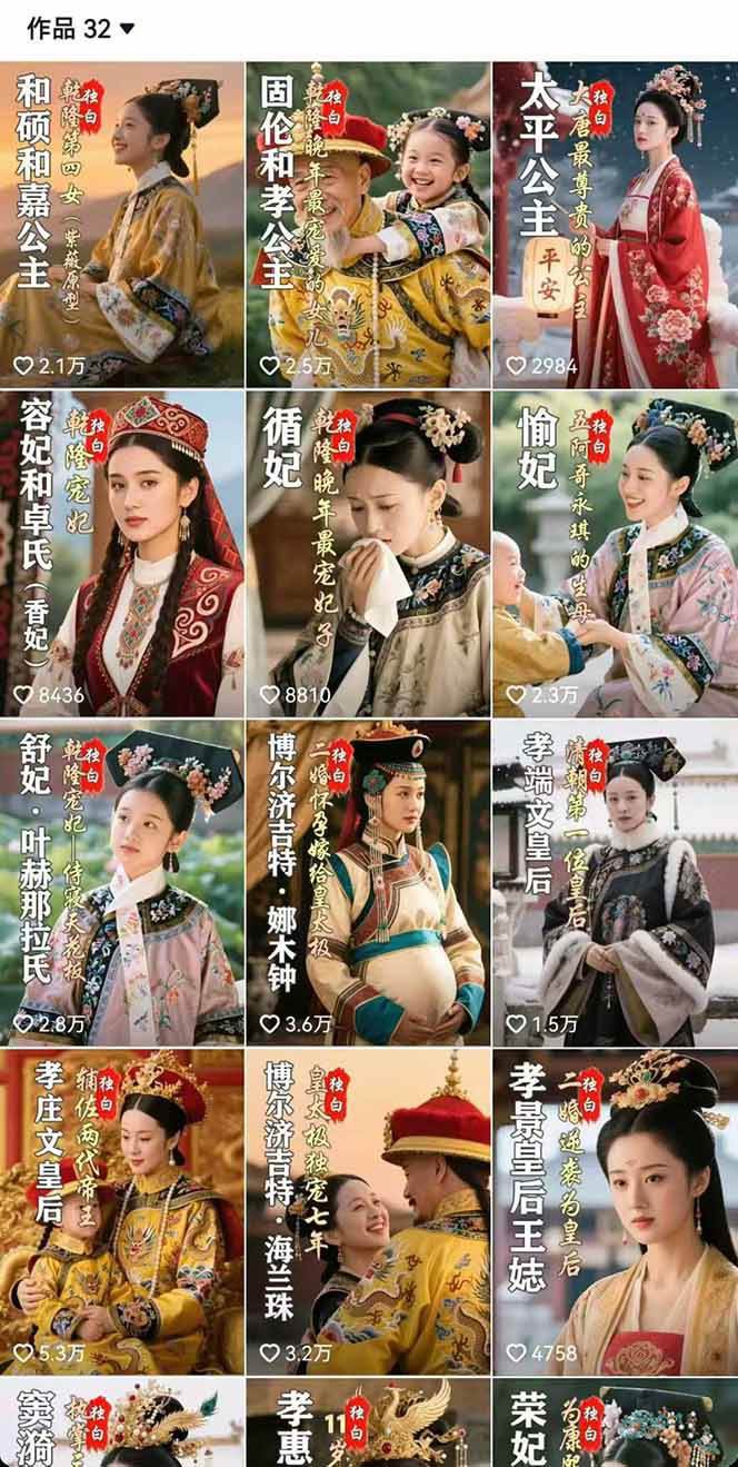 历史人物独白视频制作课，从剪辑配音到AI出图，声音克隆与背景音乐，涨粉22w+-知行阁轻创网-分享网络赚钱项目-全网首发副业项目实操平台-副业创业项目网