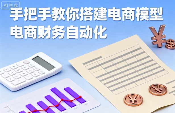 手把手教你搭建电商模型-电商财务自动化-知行阁轻创网-分享网络赚钱项目-全网首发副业项目实操平台-副业创业项目网