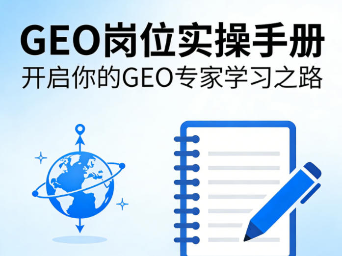 GEO岗位实操手册，开启你的GE0专家学习之路-知行阁轻创网-分享网络赚钱项目-全网首发副业项目实操平台-副业创业项目网