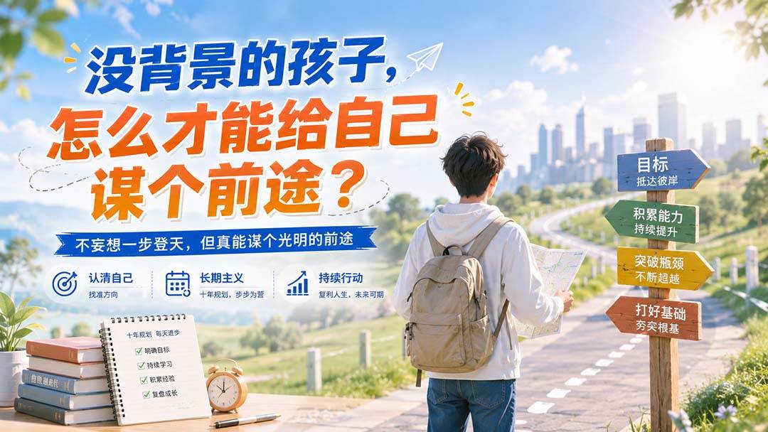 (20180期)付费文章:没背景的孩子,怎么才能给自己谋个前途?-知行阁轻创网-分享网络赚钱项目-全网首发副业项目实操平台-副业创业项目网