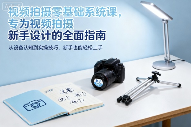 视频拍摄零基础系统课，专为视频拍摄新手设计的全面指南-知行阁轻创网-分享网络赚钱项目-全网首发副业项目实操平台-副业创业项目网