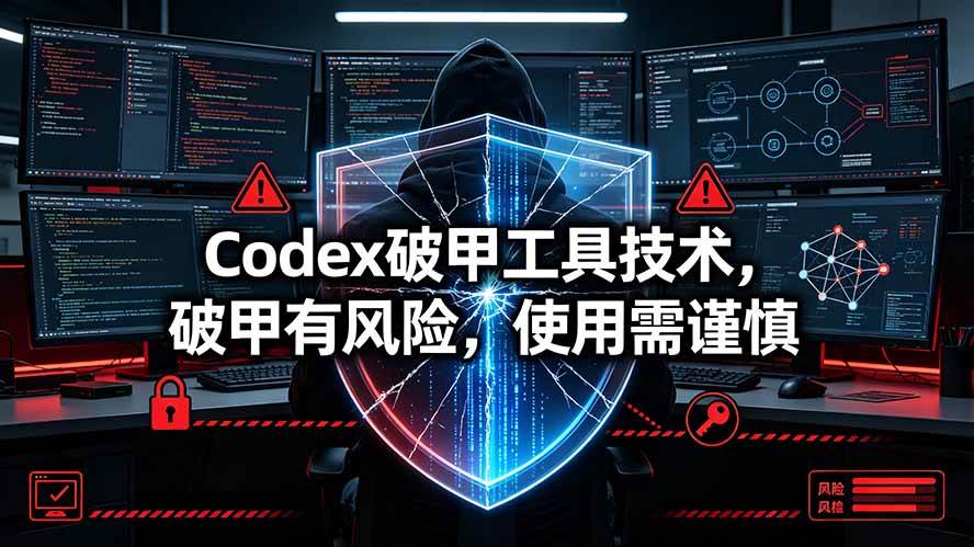 （19533期）Codex破甲工具技术，破甲有风险，使用需谨慎-知行阁轻创网-分享网络赚钱项目-全网首发副业项目实操平台-副业创业项目网