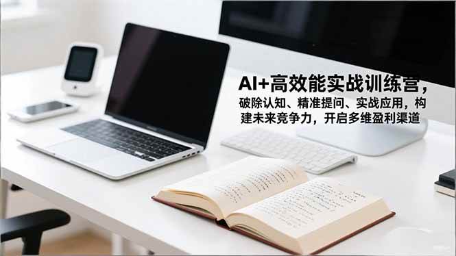 （16635期）AI+高效能实战训练营，破除认知、精准提问、实战应用，构建未来竞争力，开启多维盈利渠道-知行阁轻创网-分享网络赚钱项目-全网首发副业项目实操平台-副业创业项目网