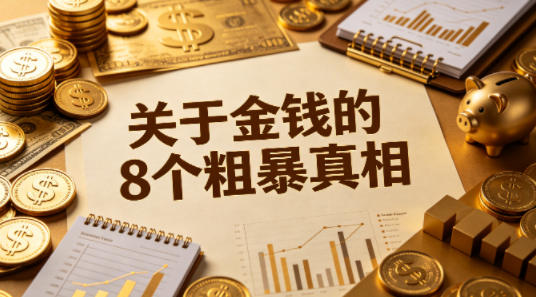 某公众号付费文章：关于金钱的8个粗暴真相-知行阁轻创网-分享网络赚钱项目-全网首发副业项目实操平台-副业创业项目网