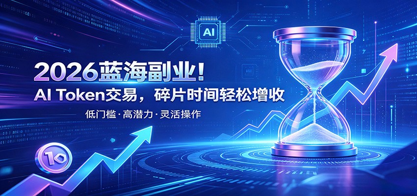 AI Token算力赛道!普通人可入局的数字副业,零门槛快速起步-知行阁轻创网-分享网络赚钱项目-全网首发副业项目实操平台-副业创业项目网