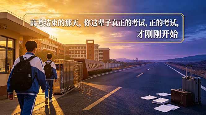 (18968期)付费文章:高考结束的那天,你这辈子真正的考试,才刚刚开始-知行阁轻创网-分享网络赚钱项目-全网首发副业项目实操平台-副业创业项目网