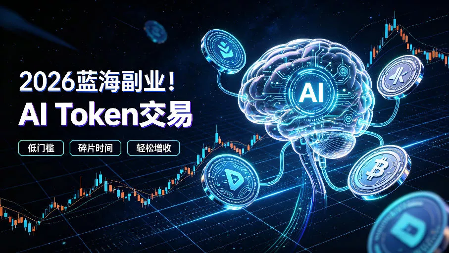 2026全新风口副业｜AI智能Token交易，空闲时间轻松 賺 收益，无需全天盯盘【揭秘】-知行阁轻创网-分享网络赚钱项目-全网首发副业项目实操平台-副业创业项目网