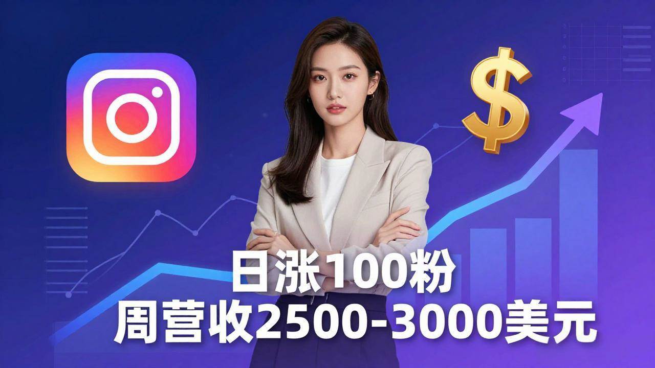 （18299期）想做数字产品？Sheri亲授：日涨100粉、每周2500至3000美元的营收，Instagram躺着赚-知行阁轻创网-分享网络赚钱项目-全网首发副业项目实操平台-副业创业项目网