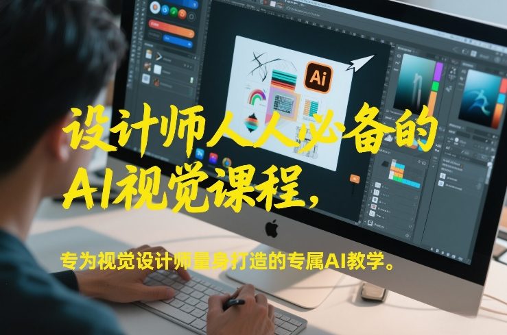 设计师人人必备的AI视觉课程，专为视觉设计师量身打造的专属AI教学-知行阁轻创网-分享网络赚钱项目-全网首发副业项目实操平台-副业创业项目网