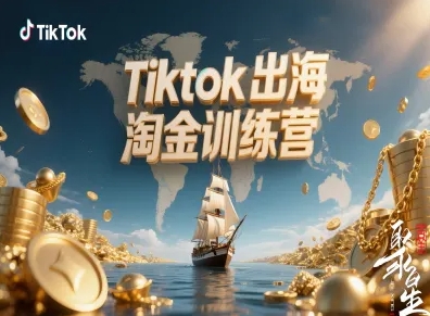 Tiktok出海淘金训练营，跨境电商TK实战变现-知行阁轻创网-分享网络赚钱项目-全网首发副业项目实操平台-副业创业项目网