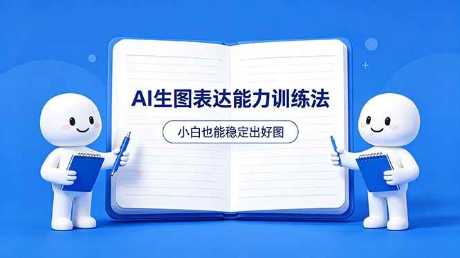 （18377期）AI生图不是做漂亮图，而是表达能力。这套方法让小白也能稳定出好图-知行阁轻创网-分享网络赚钱项目-全网首发副业项目实操平台-副业创业项目网