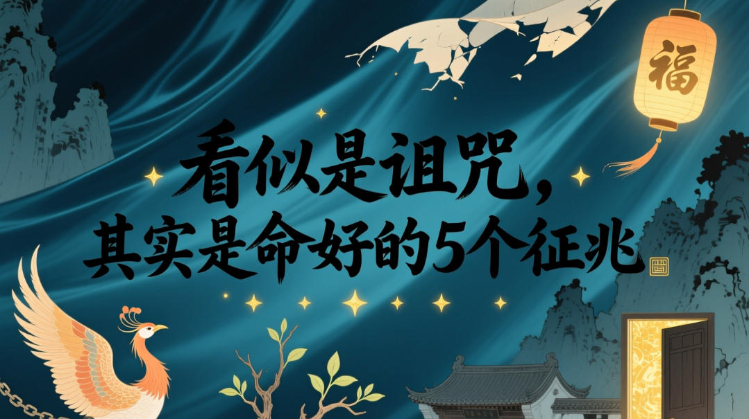 付费文章：看似是诅咒，其实是命好的5个征兆-知行阁轻创网-分享网络赚钱项目-全网首发副业项目实操平台-副业创业项目网