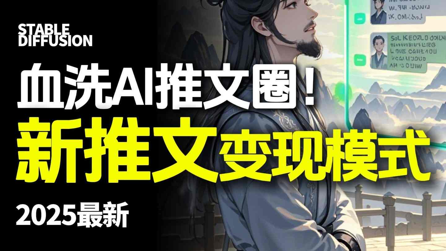 最新AI动态电影漫画小说推文，全流程实操教学，小白也能月入1W+-知行阁轻创网-分享网络赚钱项目-全网首发副业项目实操平台-副业创业项目网