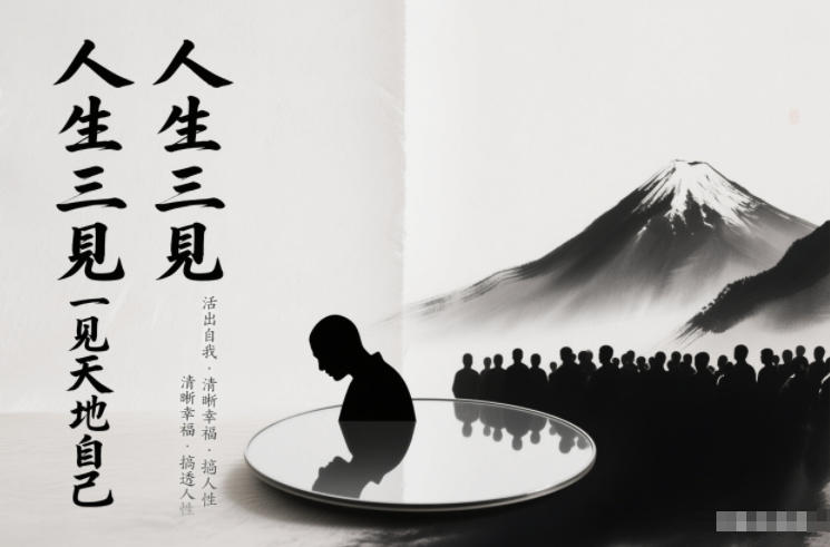 人生三见一见天地见众生见自己，活出自我拥有清晰幸福人生，搞透人性-知行阁轻创网-分享网络赚钱项目-全网首发副业项目实操平台-副业创业项目网