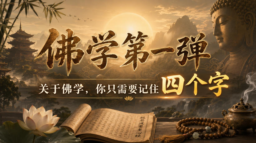 付费文章:佛学第一弹,关于佛学,你只需要记住四个字-知行阁轻创网-分享网络赚钱项目-全网首发副业项目实操平台-副业创业项目网