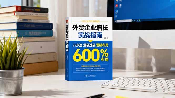 （16296期）外贸企业增长实战指南，八步法、爆品选品、营销布局，业绩增长300%-知行阁轻创网-分享网络赚钱项目-全网首发副业项目实操平台-副业创业项目网