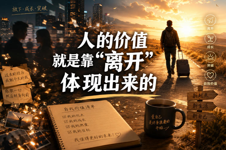 付费文章：人的价值就是靠“离开”体现出来的-知行阁轻创网-分享网络赚钱项目-全网首发副业项目实操平台-副业创业项目网