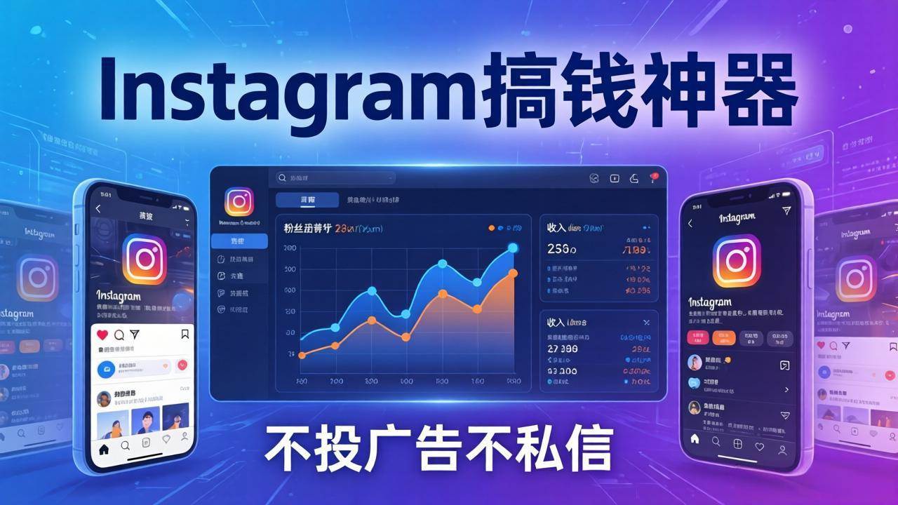 （17731期）Instagram搞钱神器：月涨6万粉+月入5万刀，不投广告不私信，靠算法+低价产品-知行阁轻创网-分享网络赚钱项目-全网首发副业项目实操平台-副业创业项目网