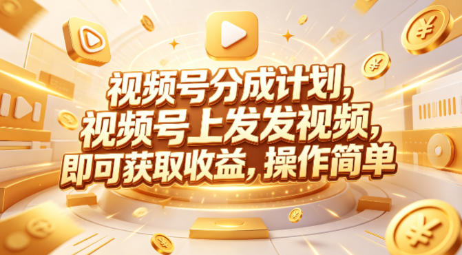 视频号分成计划，599元众筹的Red团队课程，视频号上发发视频，即可获取收益，操作简单-知行阁轻创网-分享网络赚钱项目-全网首发副业项目实操平台-副业创业项目网