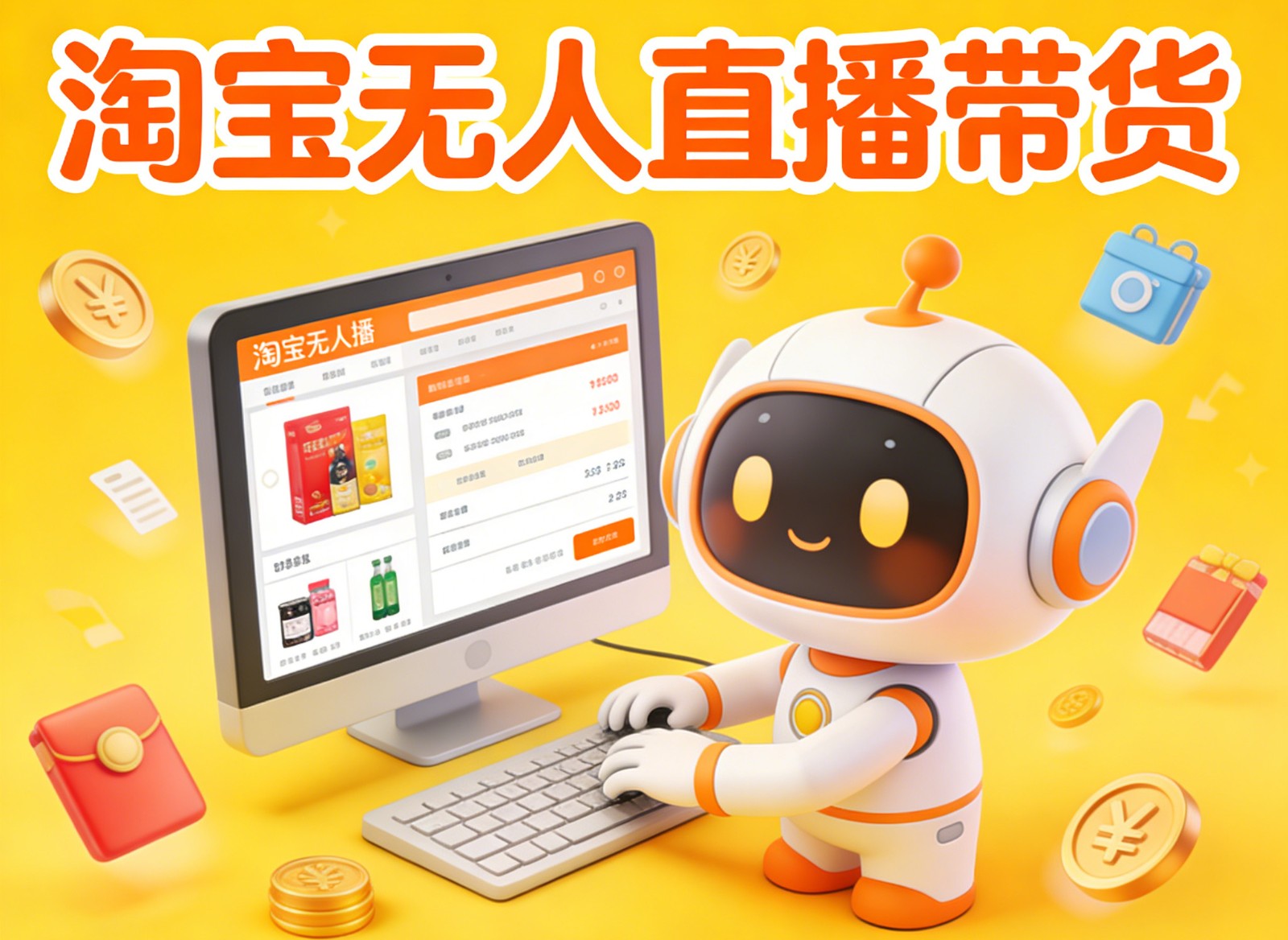 淘宝无人直播带货，24小时自动卖货，月佣金1W+，不违规不封号，不用露脸-知行阁轻创网-分享网络赚钱项目-全网首发副业项目实操平台-副业创业项目网