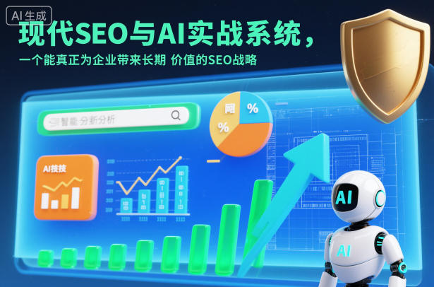 现代SEO与AI实战系统，一个能真正为企业带来长期价值的SEO战略(英语+中文字幕)-知行阁轻创网-分享网络赚钱项目-全网首发副业项目实操平台-副业创业项目网