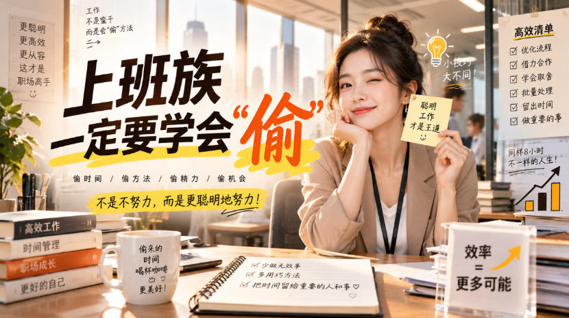 某社群精选付费文：上班族一定要学会“偷“-知行阁轻创网-分享网络赚钱项目-全网首发副业项目实操平台-副业创业项目网