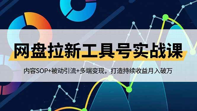 （16687期）网盘拉新工具号实战课，内容SOP+被动引流+多端变现，打造持续收益月入破万-知行阁轻创网-分享网络赚钱项目-全网首发副业项目实操平台-副业创业项目网