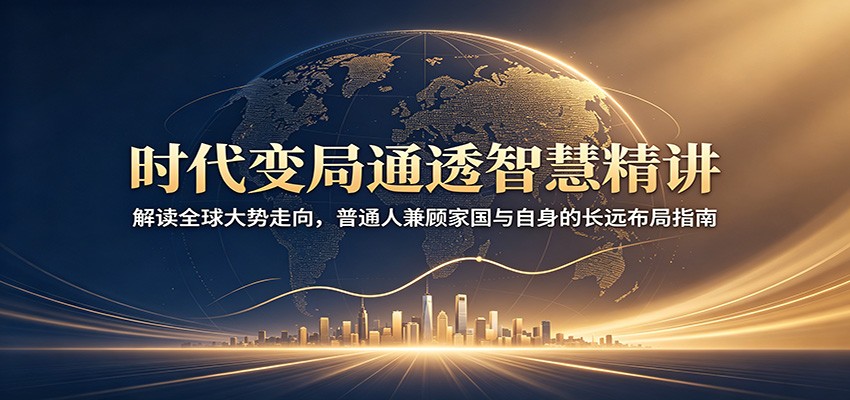 时代变局通透智慧精讲:解读全球大势走向,普通人兼顾家国与自身的长远布局指南-知行阁轻创网-分享网络赚钱项目-全网首发副业项目实操平台-副业创业项目网