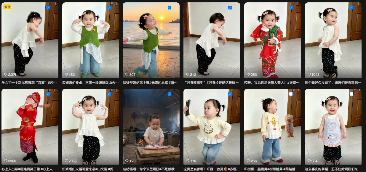 抖音16W粉丝博主的AI萌娃跳舞视频教学,可做视频挂载剪映拉新+各个平台的创作者分成+收徒等多种变现方式,单月1W+-知行阁轻创网-分享网络赚钱项目-全网首发副业项目实操平台-副业创业项目网