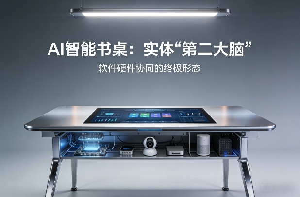 AI智能书桌搭建，构建你的实体“第二大脑”，软件硬件协同的终极形态-知行阁轻创网-分享网络赚钱项目-全网首发副业项目实操平台-副业创业项目网