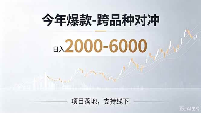（19150期）2026创业新风口—跨品种对冲震撼首发！日收益2000-6000+，项目绿色长久，安全稳健-知行阁轻创网-分享网络赚钱项目-全网首发副业项目实操平台-副业创业项目网