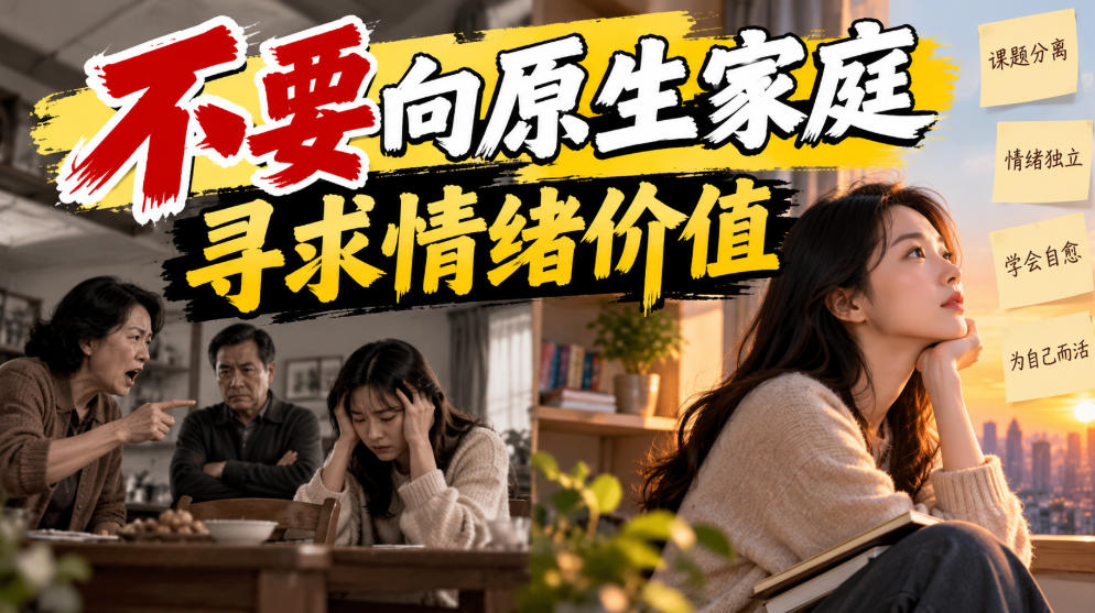 某公众号付费文章：不要向原生家庭寻求情绪价值-知行阁轻创网-分享网络赚钱项目-全网首发副业项目实操平台-副业创业项目网