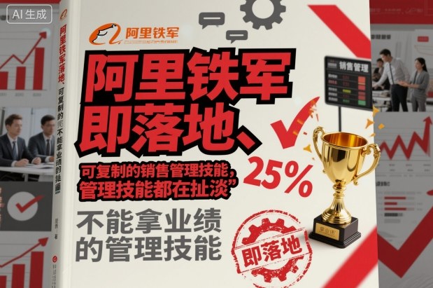 阿里铁军即落地、可复制的销售管理技能，不能拿业绩的管理技能都在扯淡-知行阁轻创网-分享网络赚钱项目-全网首发副业项目实操平台-副业创业项目网