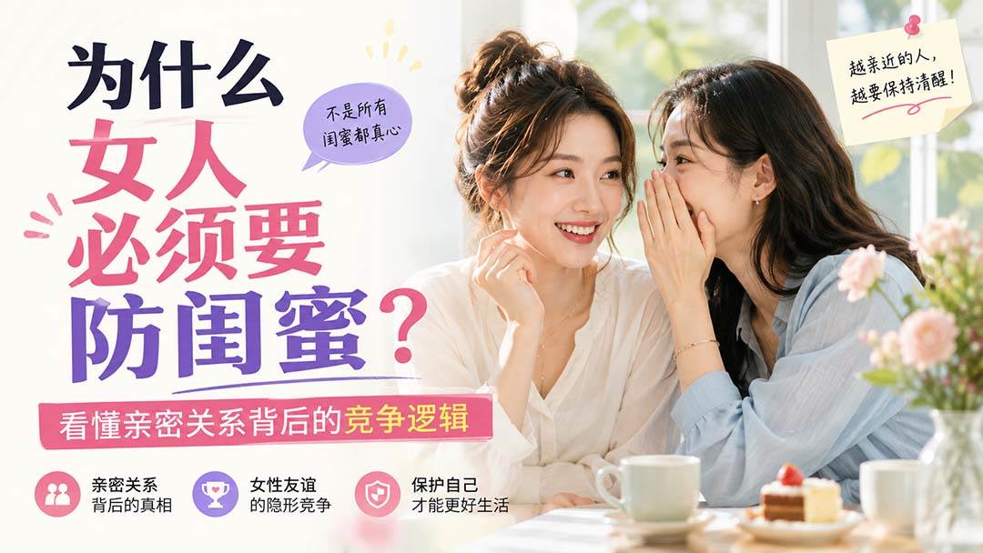 （20114期）付费文章：为什么女人必须要防闺蜜？看懂亲密关系背后的竞争逻辑-知行阁轻创网-分享网络赚钱项目-全网首发副业项目实操平台-副业创业项目网