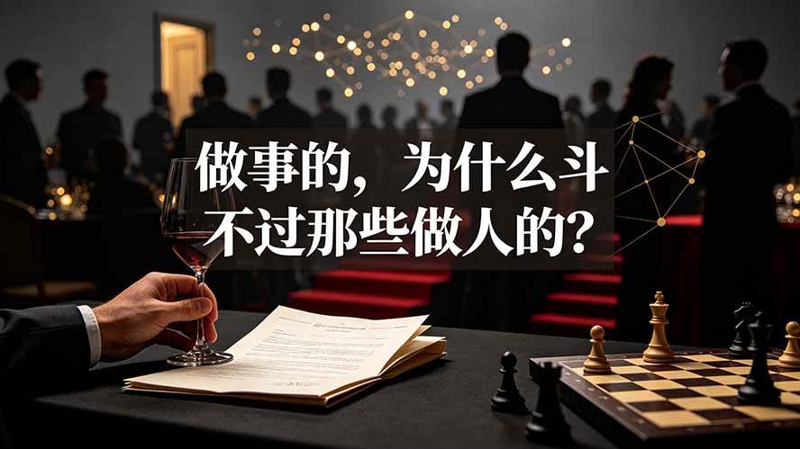 （19414期）付费文章：做事的，为什么斗不过那些做人的？-知行阁轻创网-分享网络赚钱项目-全网首发副业项目实操平台-副业创业项目网