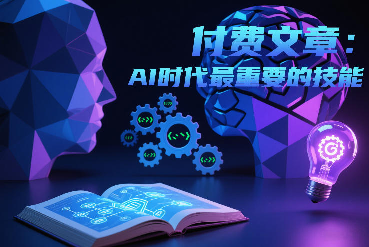 付费文章：AI时代最重要的技能-知行阁轻创网-分享网络赚钱项目-全网首发副业项目实操平台-副业创业项目网