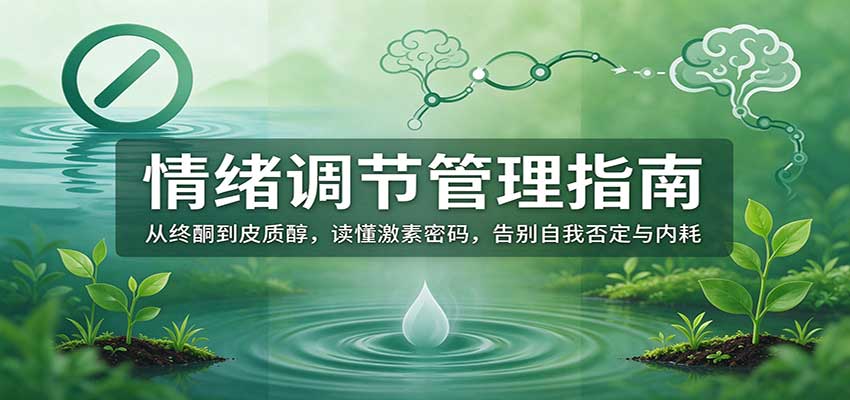 情绪调节管理指南：从睾酮到皮质醇，读懂激素密码，告别自我否定与内耗-知行阁轻创网-分享网络赚钱项目-全网首发副业项目实操平台-副业创业项目网