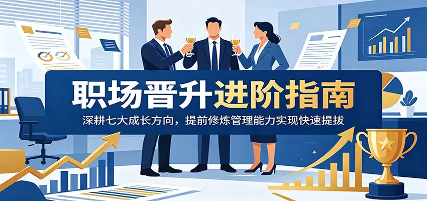职场晋升进阶指南:深耕七大成长方向,提前修炼管理能力实现快速提拔-知行阁轻创网-分享网络赚钱项目-全网首发副业项目实操平台-副业创业项目网