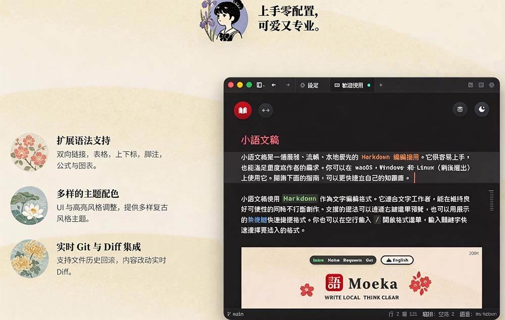 （20128期）让人眼前一亮的国产 Markdown 编辑器！本地离线高性能知识记录工具，免费免登录使用 小语文稿-知行阁轻创网-分享网络赚钱项目-全网首发副业项目实操平台-副业创业项目网