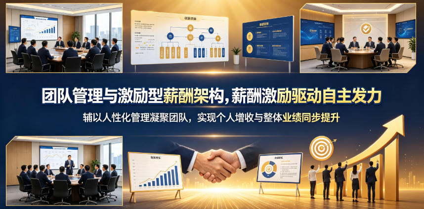 团队管理与激励型薪酬架构，薪酬激励驱动自主发力，辅以人性化管理凝聚团队，实现个人增收与整体业绩同步提升-知行阁轻创网-分享网络赚钱项目-全网首发副业项目实操平台-副业创业项目网