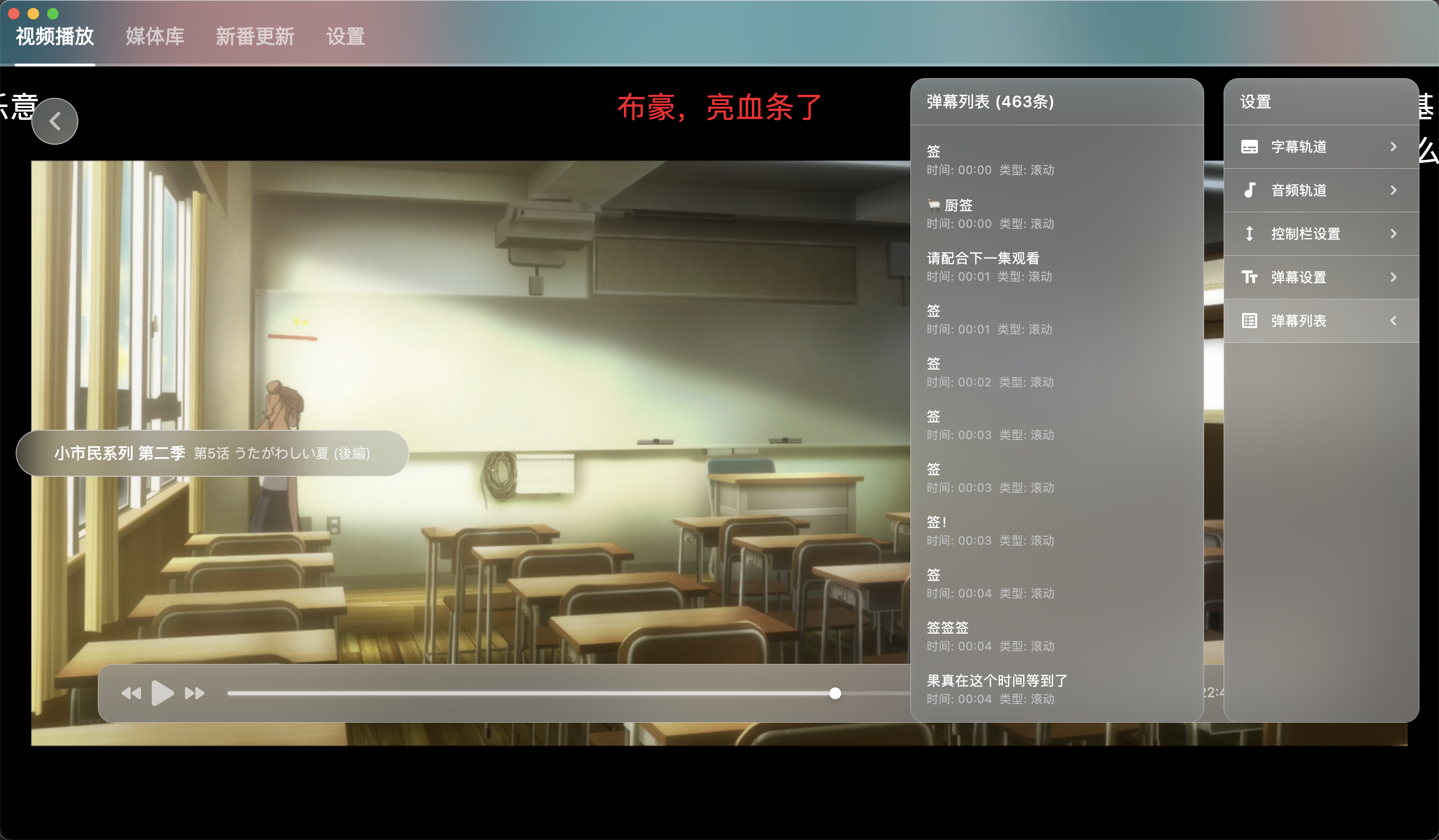 NipaPlay视频播放器v1.10.9绿色版