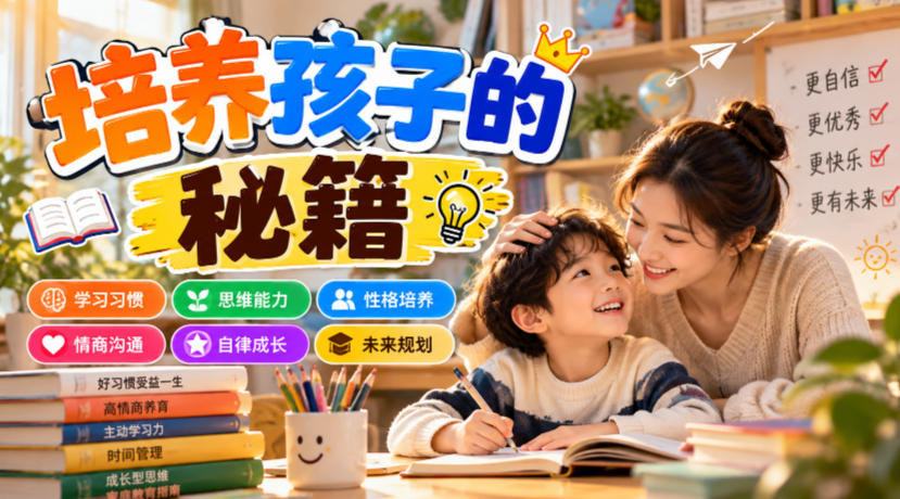 某公众号付费文章：培养孩子的秘籍-知行阁轻创网-分享网络赚钱项目-全网首发副业项目实操平台-副业创业项目网