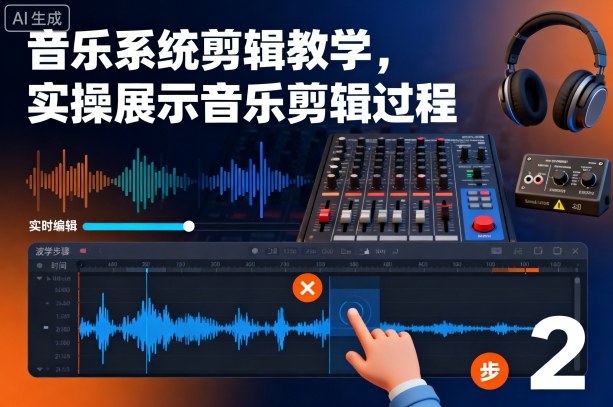 音乐系统剪辑教学，实操展示音乐剪辑过程-知行阁轻创网-分享网络赚钱项目-全网首发副业项目实操平台-副业创业项目网