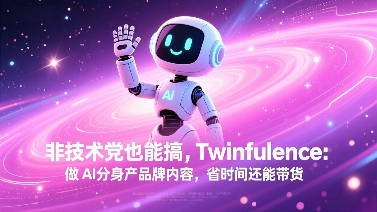 （17381期）非技术党也能搞!Twinfluence:做 AI 分身产品牌内容,省时间还能带货-知行阁轻创网-分享网络赚钱项目-全网首发副业项目实操平台-副业创业项目网