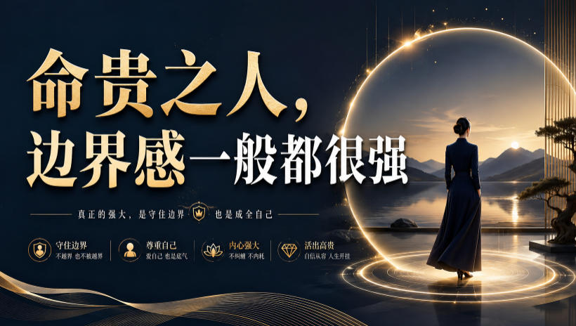 付费文章：命贵之人，边界感一般都很强-知行阁轻创网-分享网络赚钱项目-全网首发副业项目实操平台-副业创业项目网