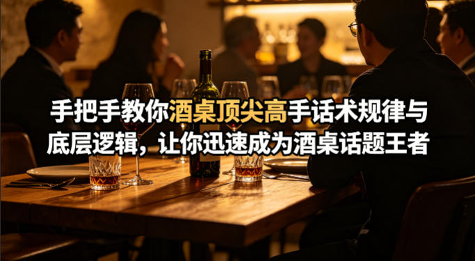 付费文章：手把手教你酒桌顶尖高手话术规律与底层逻辑，让你迅速成为酒桌话题王者(二十年全网独家经验分享)-知行阁轻创网-分享网络赚钱项目-全网首发副业项目实操平台-副业创业项目网