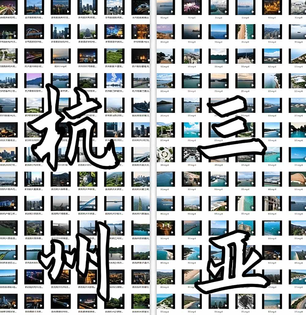 （19309期）热门全国旅游风景素材！4K全国旅游景点素材库，7250款素材，旅行达人城市航拍风景风光高清短视频-知行阁轻创网-分享网络赚钱项目-全网首发副业项目实操平台-副业创业项目网