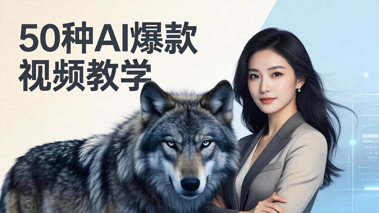 （17815期）50种AI爆款视频教学：影视级古诗词+治愈萌宠+山海经蛟龙，高阶宝典商业落地-知行阁轻创网-分享网络赚钱项目-全网首发副业项目实操平台-副业创业项目网