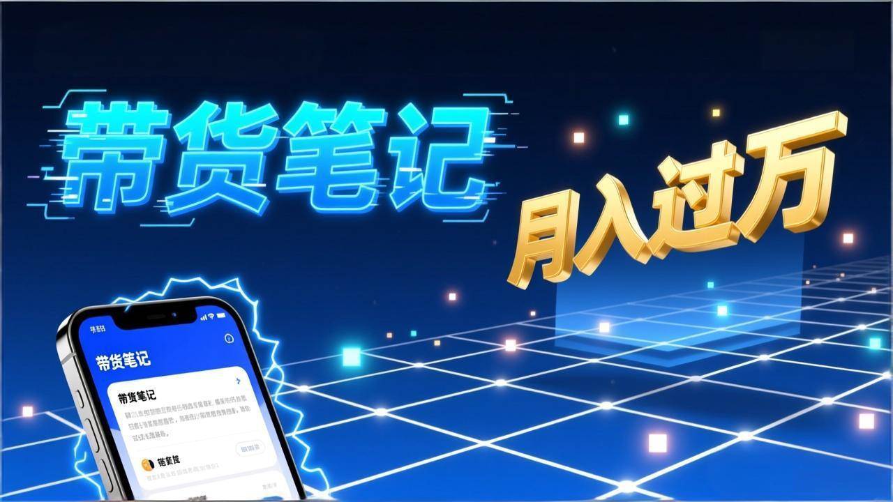 （17229期）小红书爆款笔记带货实战：拆解封面标题正文全要素，手把手教你单篇笔记带货月入过万-知行阁轻创网-分享网络赚钱项目-全网首发副业项目实操平台-副业创业项目网