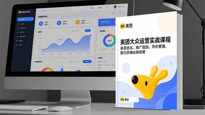 （16518期）美团大众运营实战课程，排名优化、推广投放、评价管理，助力店铺业绩倍增-知行阁轻创网-分享网络赚钱项目-全网首发副业项目实操平台-副业创业项目网